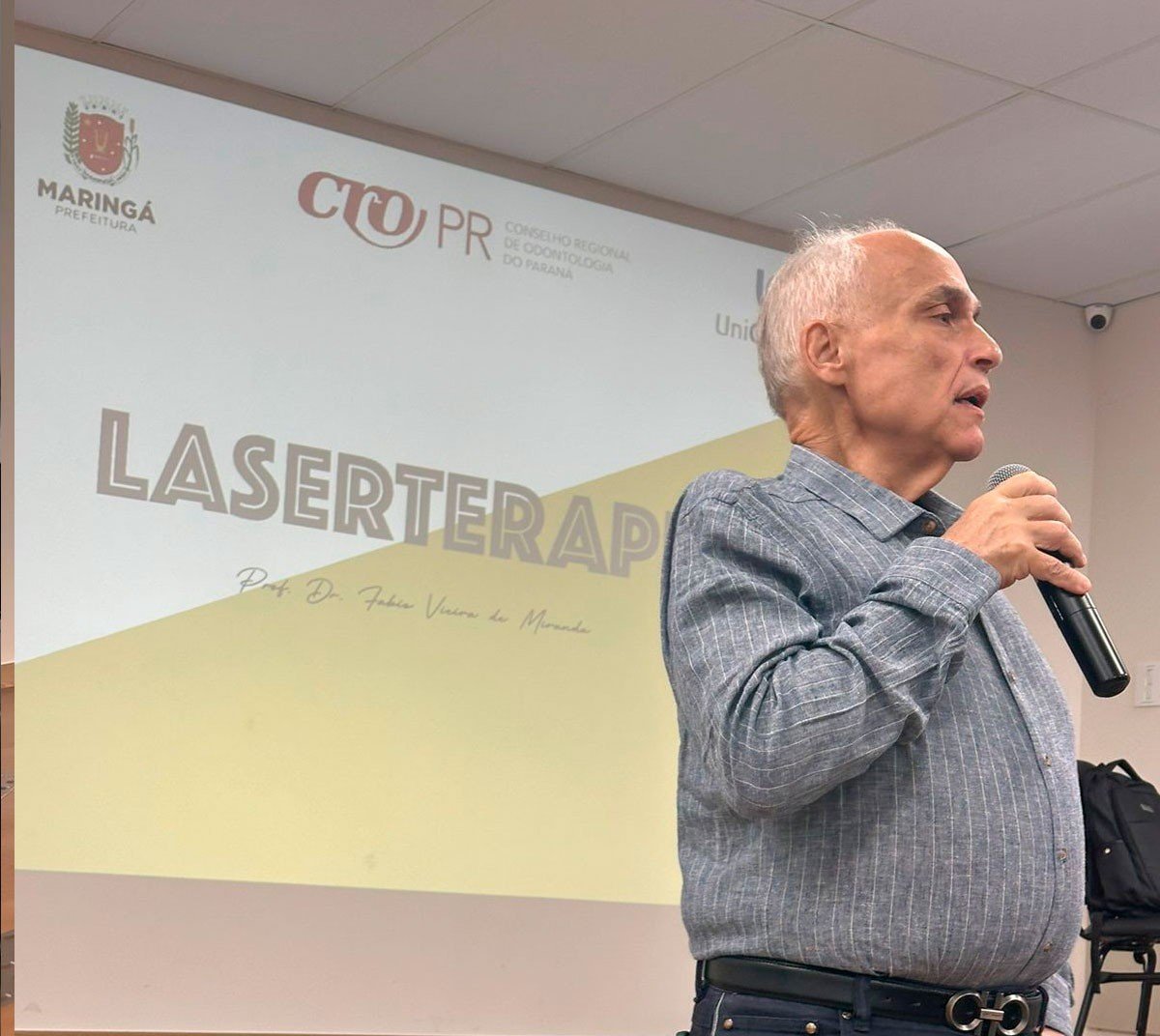 Maringá investe na capacitação de cirurgiões-dentistas com curso de laserterapia