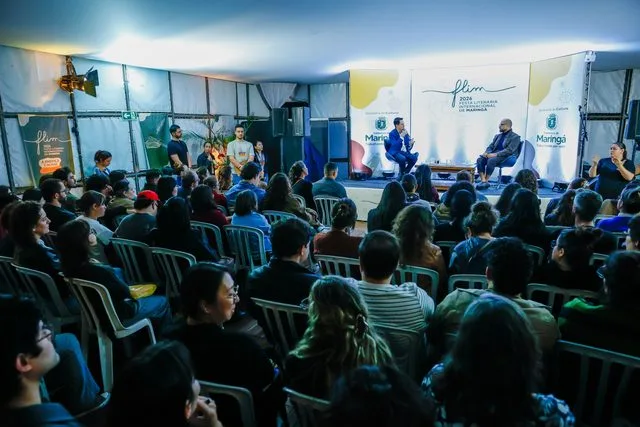 Com o tema “A América é Nossa”, a Festa Literária Internacional de Maringá (Flim 2026) segue até domingo, 18 (Crédito: Ricardo Lopes/PMM)