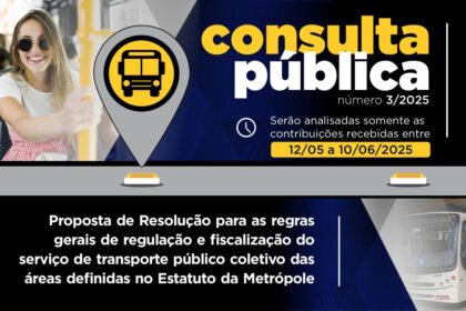 Consulta pública da Agepar propõe novas regras para transporte público coletivo no Paraná