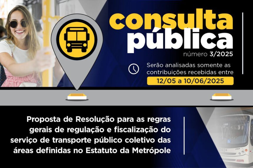 Consulta pública da Agepar propõe novas regras para transporte público coletivo no Paraná