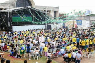 Maringá terá telão na Vila Olímpica para transmitir jogos da Seleção na Copa