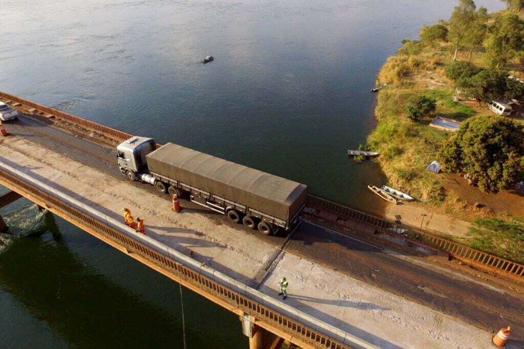 Ponte de Porecatu será totalmente bloqueada para obras após o feriado da República