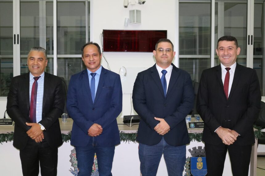 O vereador Carlos Martins (PSD) será o presidente da Câmara Municipal de Paiçandu nos próximos dois anos, com mandato para o Biênio 2023/2024.