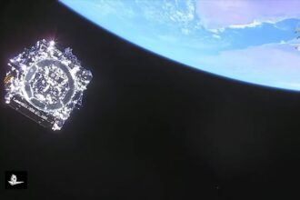 Telescópio James Webb no espaço
