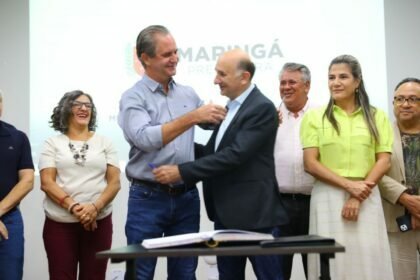 Prefeito Ulisses Maia empossa Edson Scabora como secretário de Aceleração Econômica e Turismo
