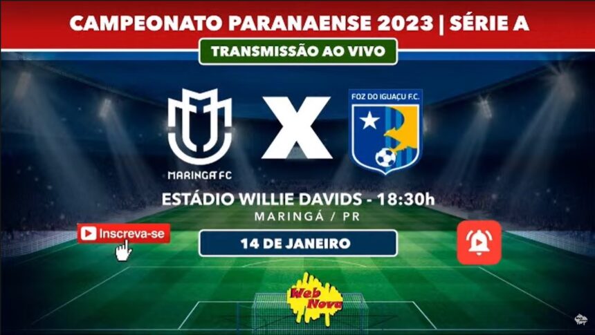 Maringá FC X Foz do Iguaçu FC - Paranaense 1XBET 2023