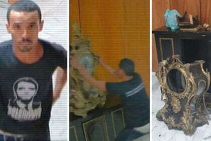 Homem que destruiu relógio histórico no Planalto
