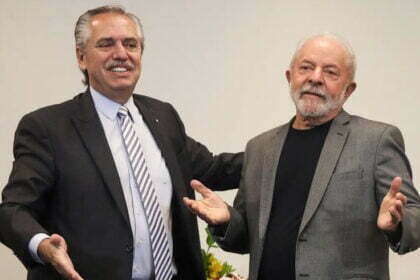Luiz Inácio Lula da Silva e Alberto Fernández