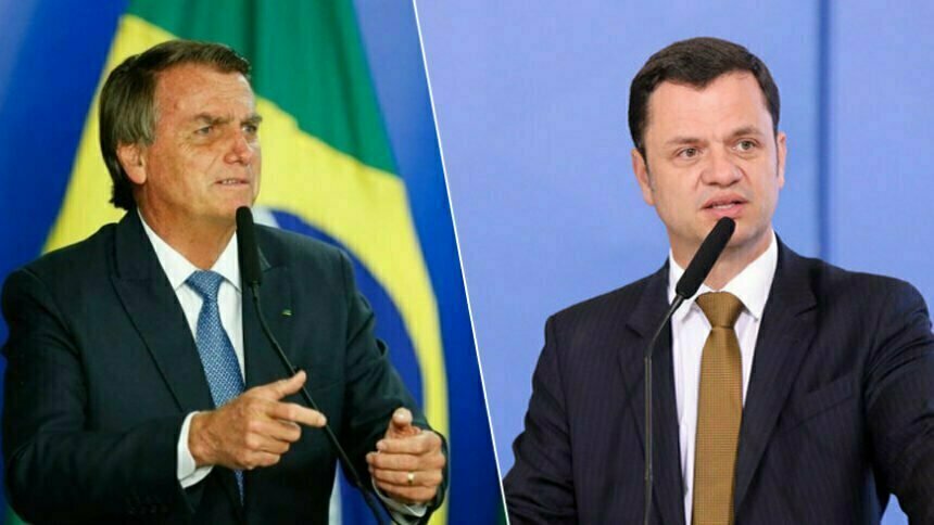 Jair Bolsonaro e Anderson Torres