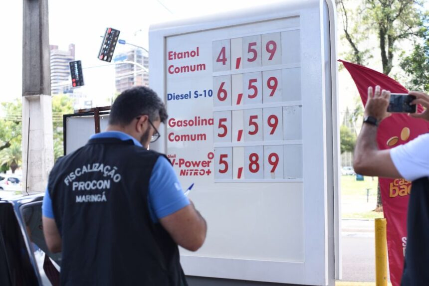 preço do combustível