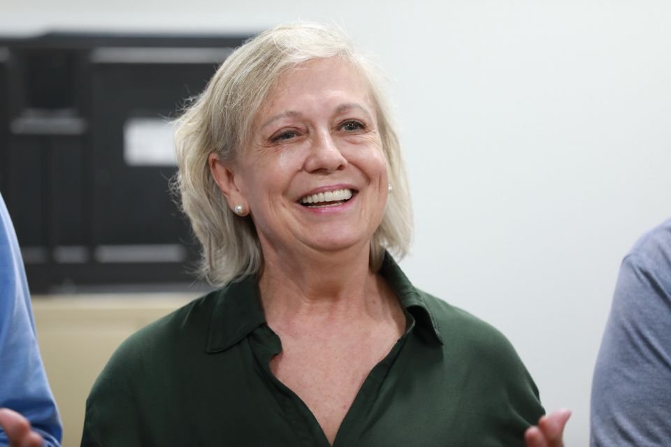 Secretária de Obras Públicas, Jocelei Menon.