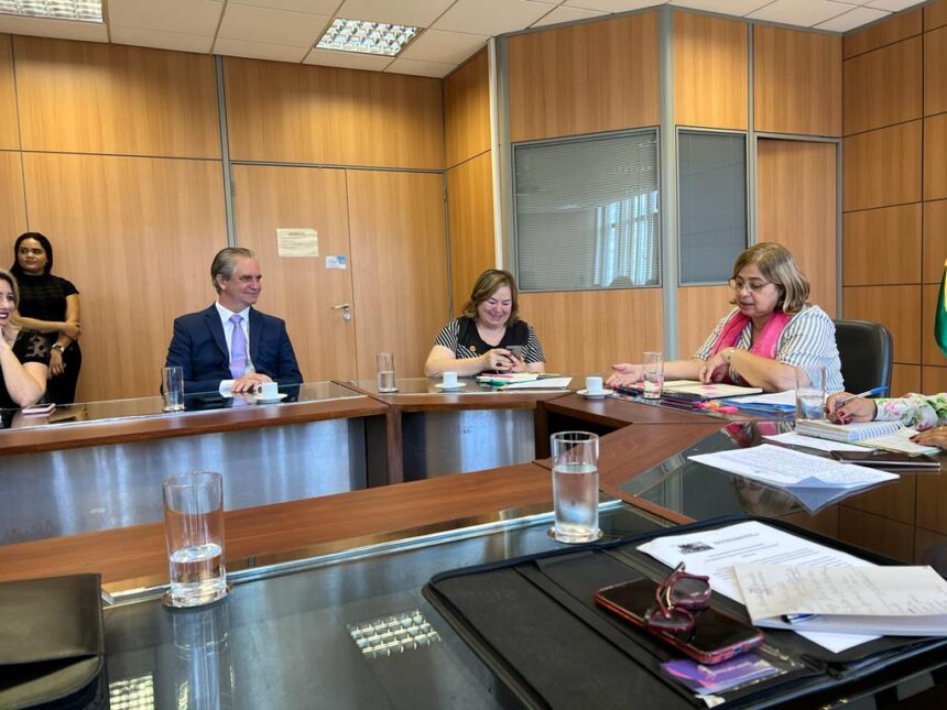 Prefeito Ulisses Maia em Brasília