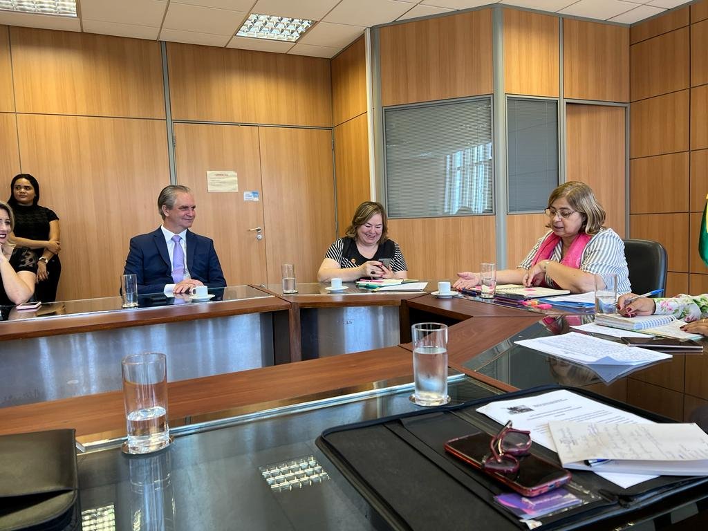 Prefeito Ulisses Maia em Brasília