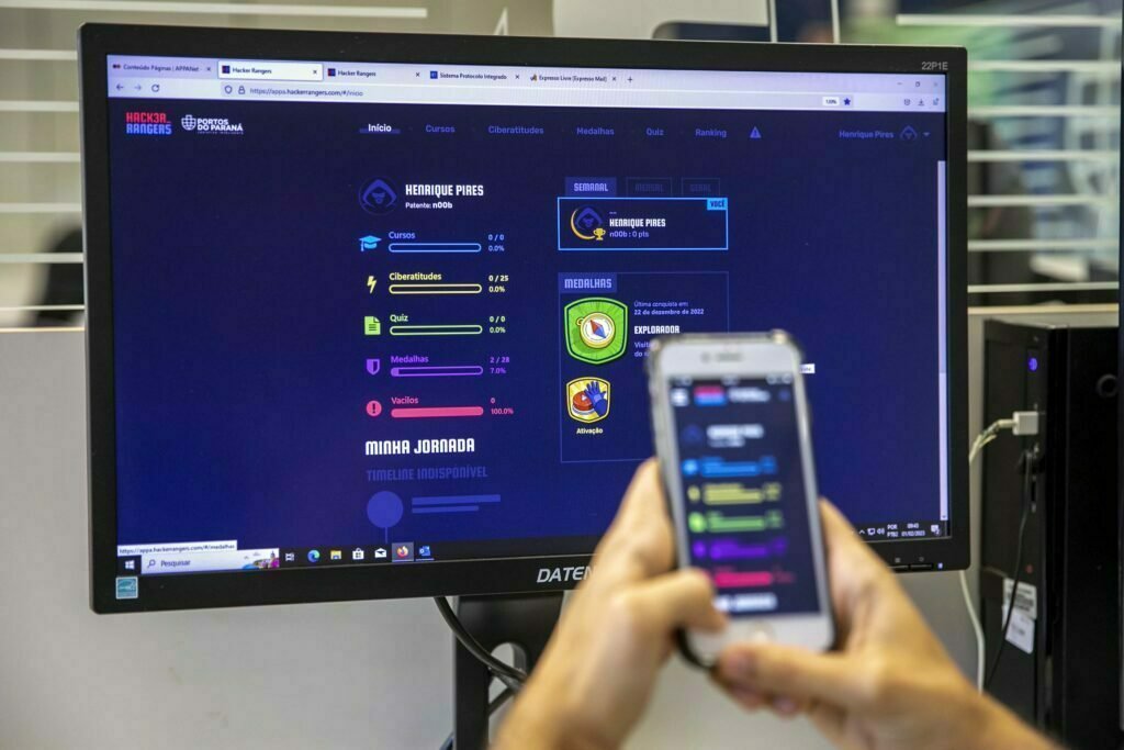 Portuários do Paraná usarão game "Hacker Rangers" para aprender sobre cyber segurança