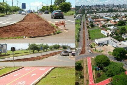Maringá: Prefeitura investe em obras de mobilidade e inicia construção de ciclovia na Mário Clapier Urbinati
