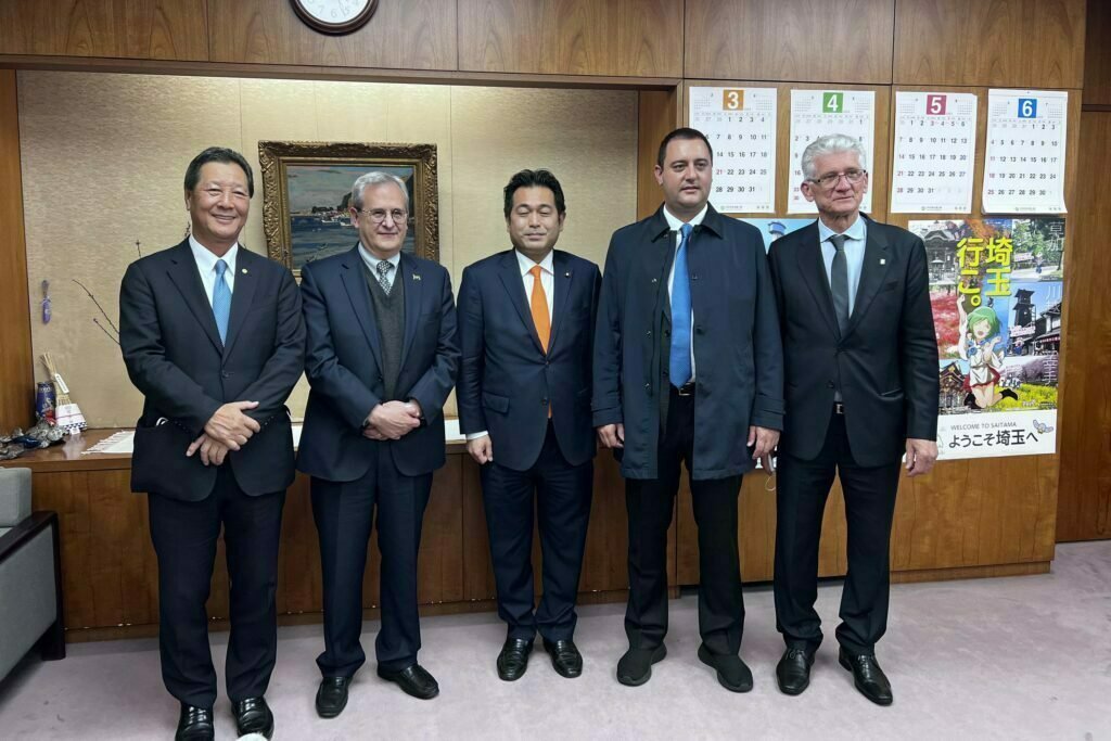 No Japão, Ratinho Junior apresenta Paraná ao vice-ministro da Agricultura, Atsushi Nonaka 4 No Japão, Ratinho Junior apresenta Paraná ao vice-ministro da Agricultura, Atsushi Nonaka