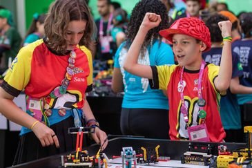Brasília (DF) 16/03/2023, Festival Sesi de Robótica reune mais de dois mil estudantes na capital federal. Foto: Fabio Rodrigues Pozzebom/Agência Brasil - Fabio Rodrigues-Pozzebom/ Agênc