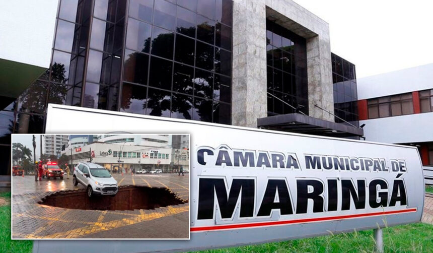 Cratera de Maringá: Câmara vai instalar 'Comissão do Túnel' nesta terça-feira