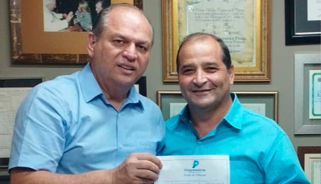 William Gentil filiou-se ao PP de Ricardo Barros neste sábado, 1