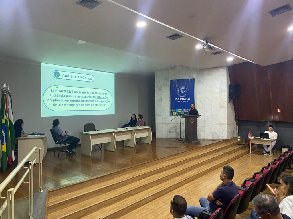 Novas zonas mistas em Maringá