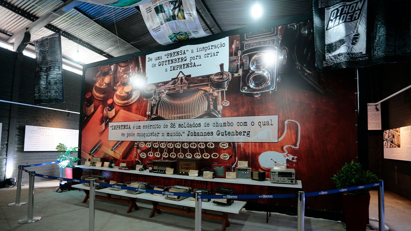 Imprensa e jornalistas são homenageados no Agromuseu da Expoingá