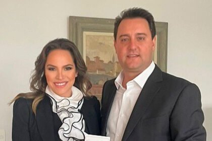 Maria Victoria acompanha Ratinho Jr nesta sexta-feira (5) na abertura da Expoingá 2023