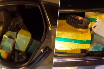 Polícia Militar apreende meia tonelada de maconha dentro de um carro no Paraná