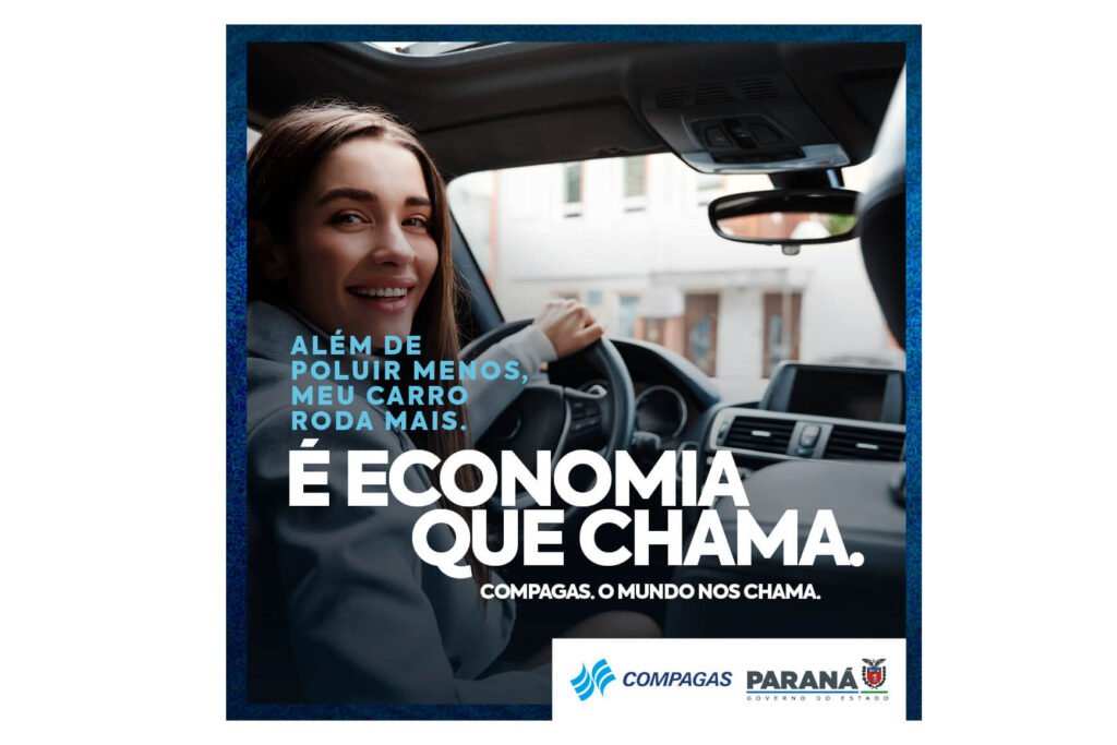 Campanha da Compagas destaca vantagens do gás natural e foco na sustentabilidade