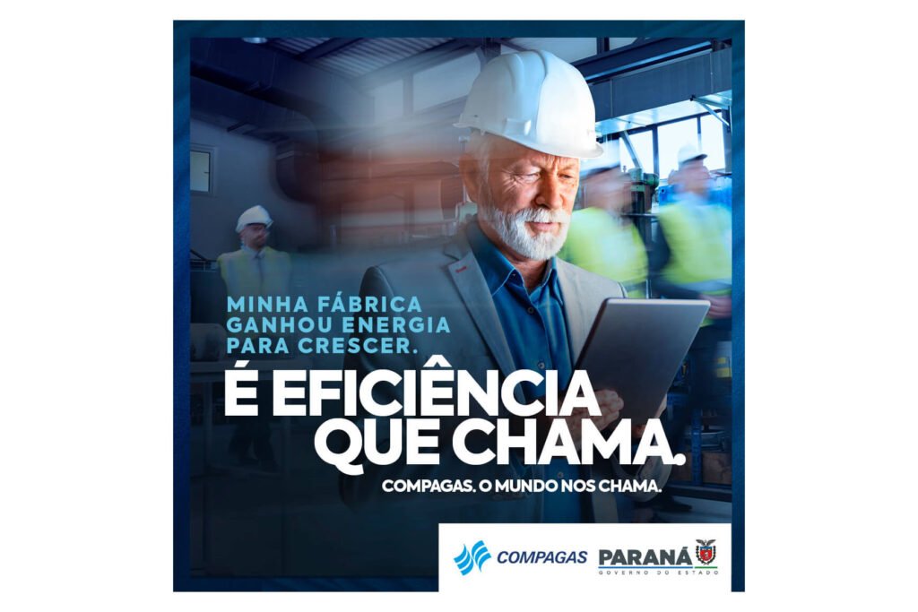 Campanha da Compagas destaca vantagens do gás natural e foco na sustentabilidade