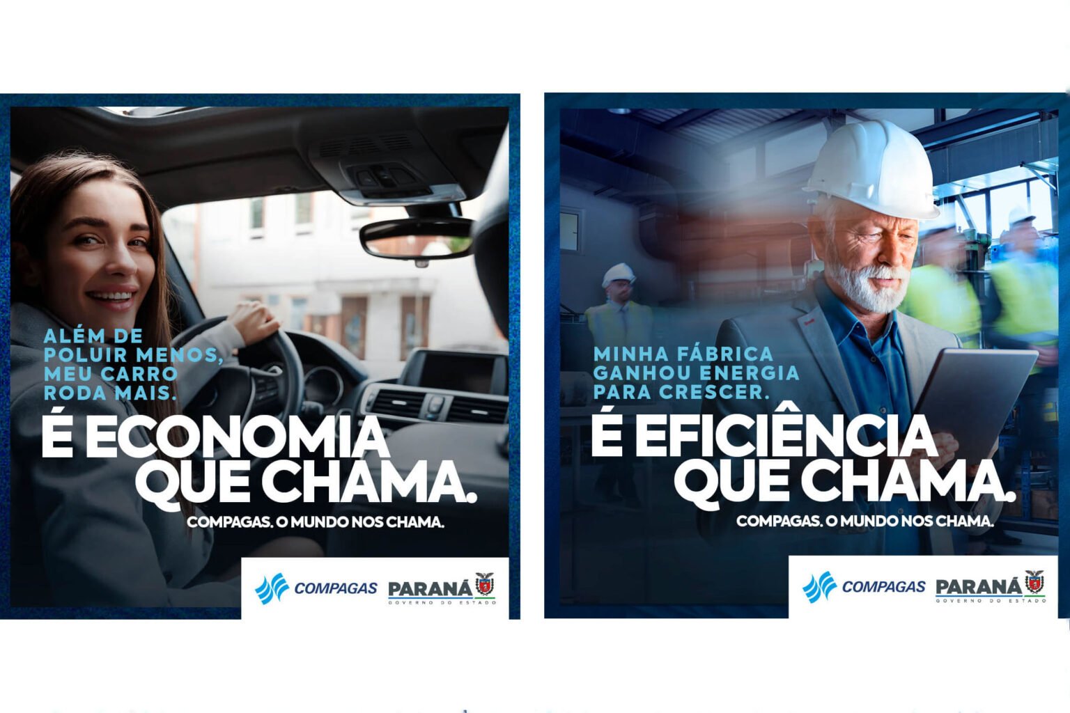 Campanha da Compagas destaca vantagens do gás natural e foco na sustentabilidade