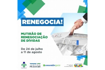 Agências Procon do Paraná participam de mutirão de renegociação de dívidas