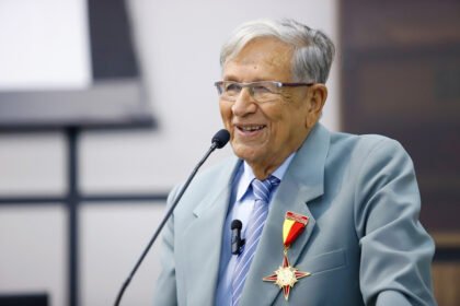 10ª Festa Literária Internacional de Maringá (Flim 2023). Antônio Algusto de Assis, autor de ′Robson′, primeiro livro publicado em Maringá.