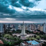 Maringá, Paraná, nublado