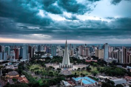 Maringá, Paraná, nublado
