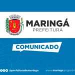 Comunicado do Prefeitura de Maringá