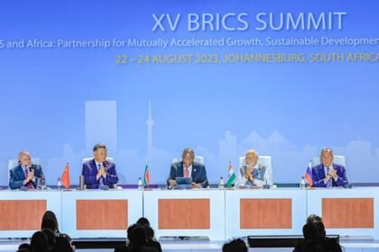 Cúpula do Brics, bloco composto por Brasil, Rússia, China, Índia e África do Sul