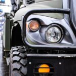 Porto de Paranaguá recebe 20 viaturas blindadas do Exército fabricadas nos EUA