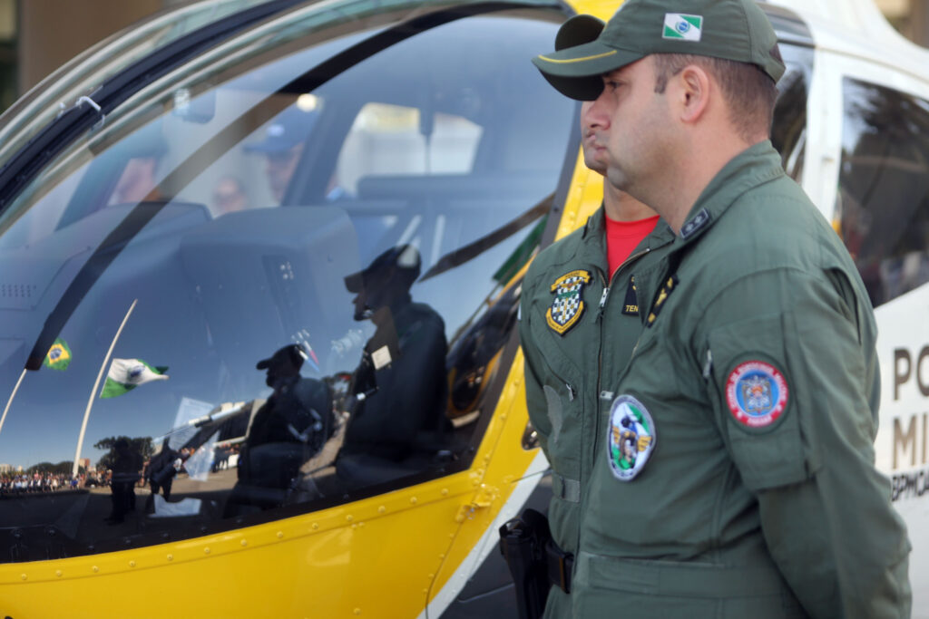 helicópteros superequipados da Polícia Militar do Paraná