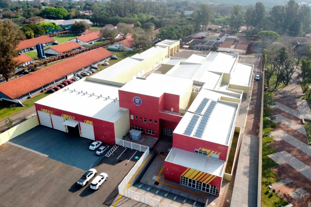 Nova sede do Corpo de Bombeiros de Foz do Iguaçu