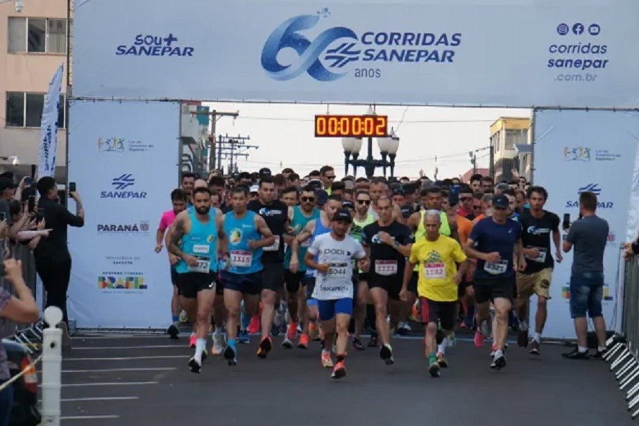 Corrida de Rua pelos 60 anos da Sanepar reúne mais de 750 atletas em Pato Branco
