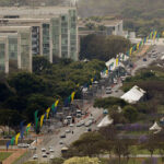 Desfile Cívico de 7 de Setembro em comemoração ao Dia da Independência do Brasil, direto de Brasília