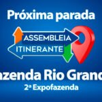 Assembleia Itinerante Promove sessão especial em Fazenda Rio Grande durante a 2ª ExpoFazenda. Créditos: Arte: Vinícius Leme