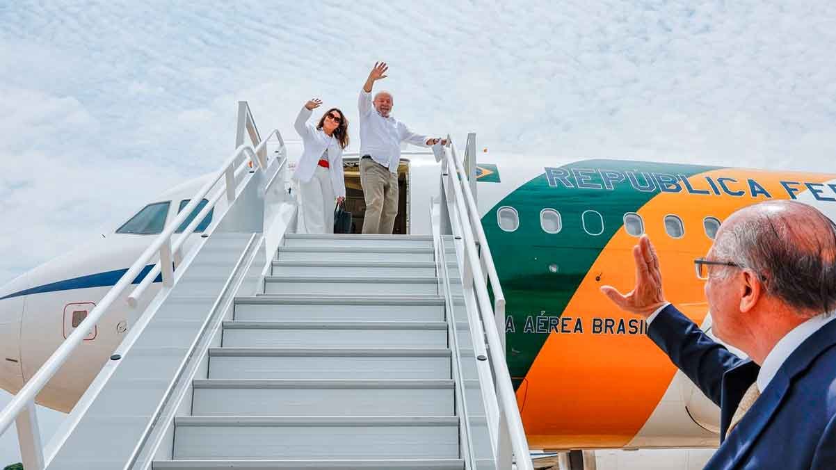 Casal Lula e Janja embarcam para G77 em Cuba e Assembleia Geral da ONU nos EUA 