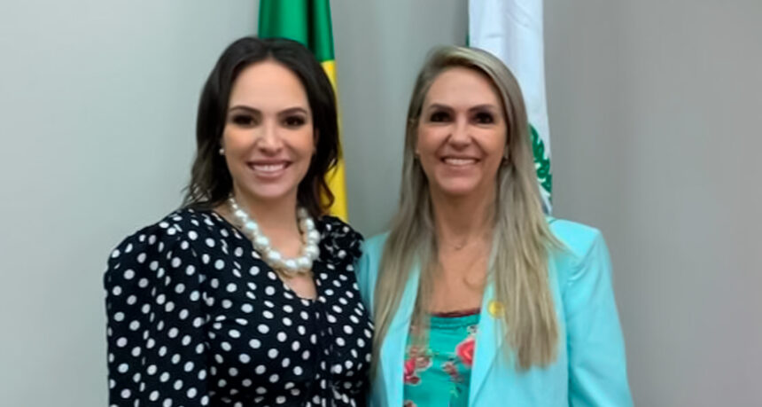 Deputada Maria Victoria e prefeita Suzie Pucillo