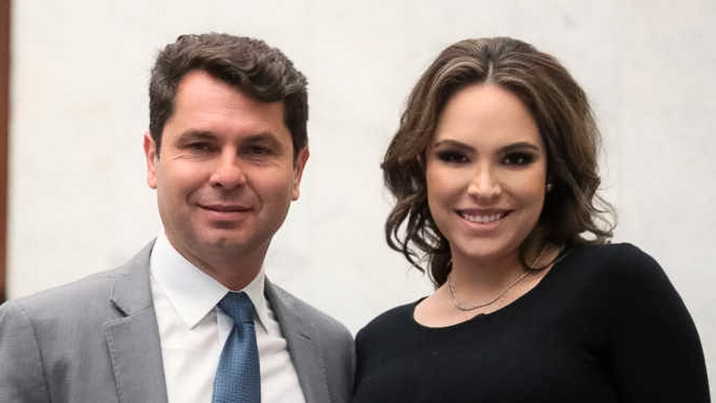 Deputados Estaduais Alexandre Curi (PSD) e Maria Victoria (PP)