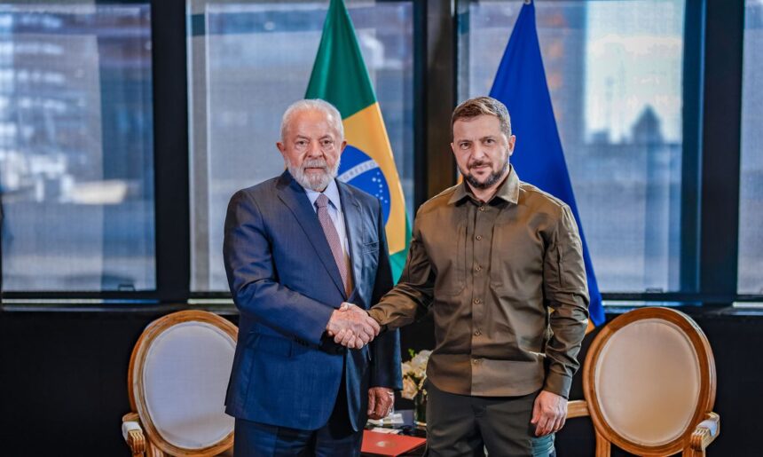 Lula se reúne com Zelensky em Nova York, um dia após abertura da 78ª Assembleia da ONU