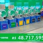 Confira os números da do concurso 2628 sorteados neste sábado, 2