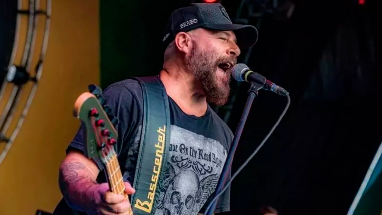 Mingau, baixista do Ultraje a Rigor Reprodução/Instagram