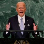 Presidente Joe Biden durante discurso na ONU em Nova York