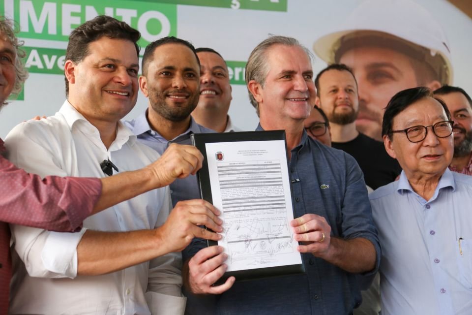 Nova ponte entre Maringá e Sarandi tem ordem de serviço para construção assinada